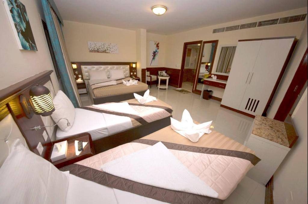 Quadruple Room at Mariana Hotel